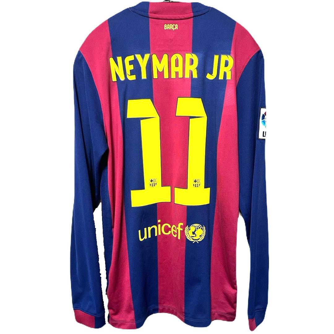 【ネイマール#11】バルセロナ ユニフォーム 14/15 長袖Sサイズ