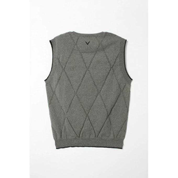 キャロウェイC22219100メンズベスト　グレー 　LLサイズ