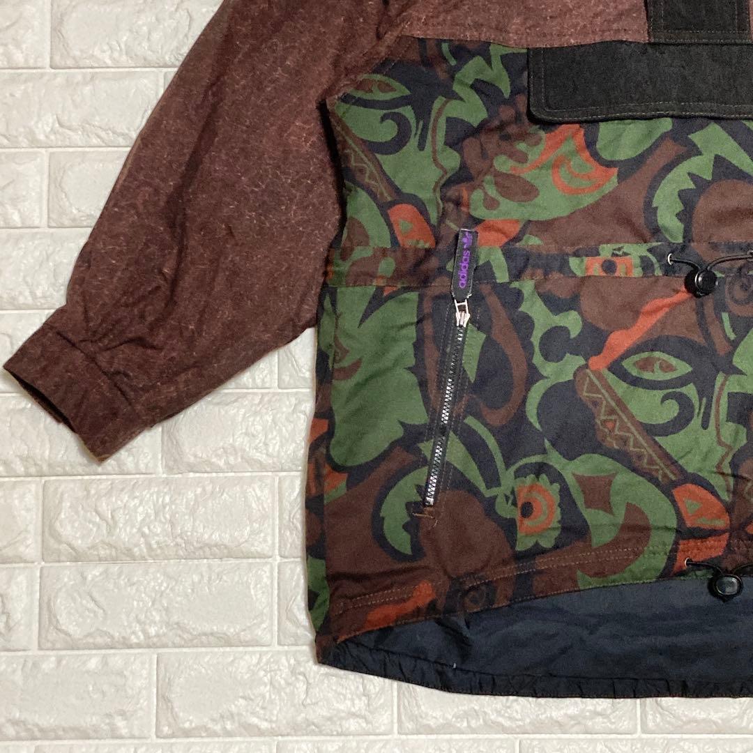 激レア adidas 90s スノボウェア アノラックジャケット デサント XL