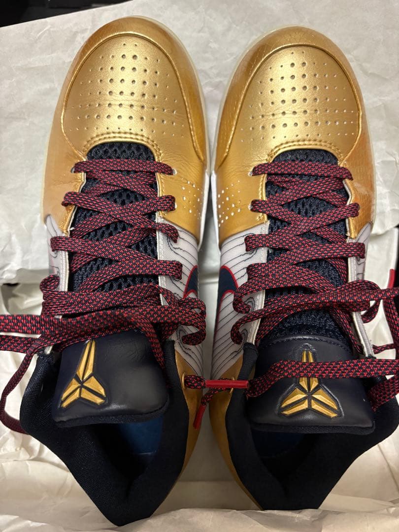 ナイキ コービー4 プロトロ ゴールドメダル NIKE KOBE 26cm