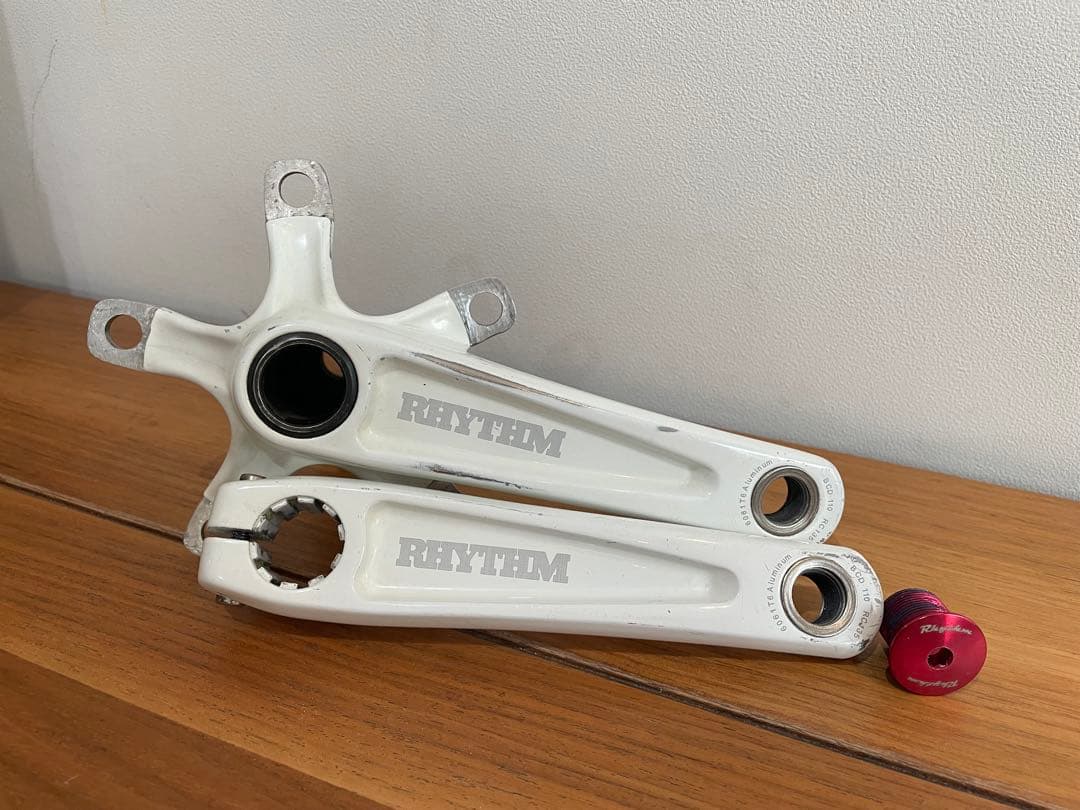 bmx レーシング　レース　レーサー2ピースクランク　RHYTHM 135ミリ