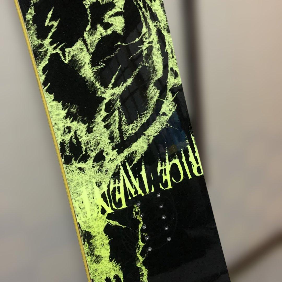 RICE28 RT9 152cm スノーボード 中古 限定色　グラトリ