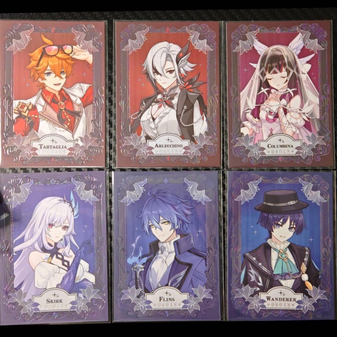 原神　2026 FES　中国上海　会場限定　特典 アクリルプレート カード