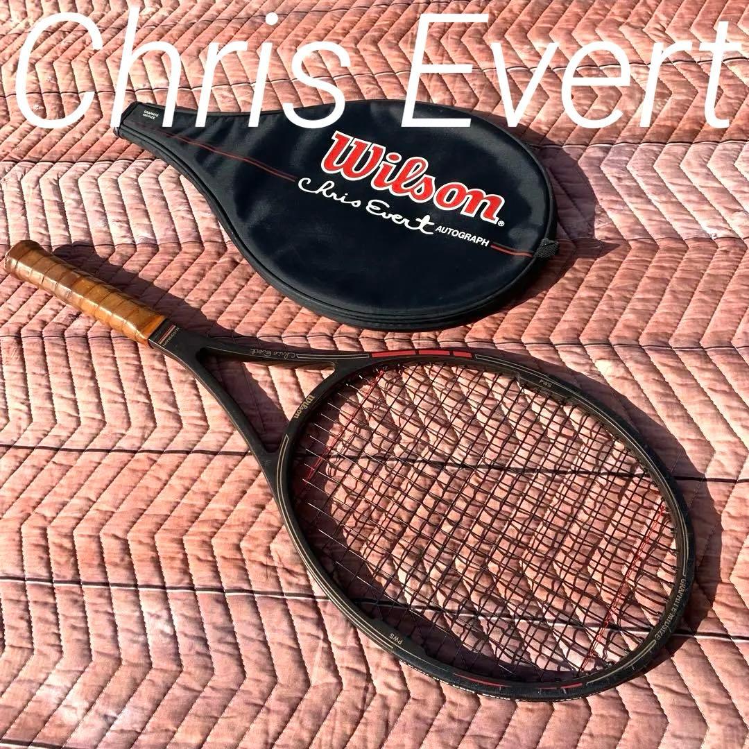 レア　Wilson Chris Evert Autograph ラケット　テニス
