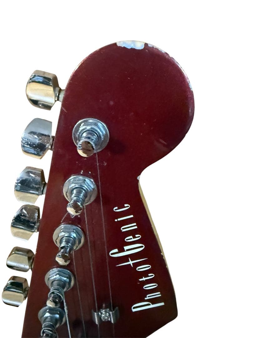 PhotoGenic エレキベース レッド フェンダーケース付き