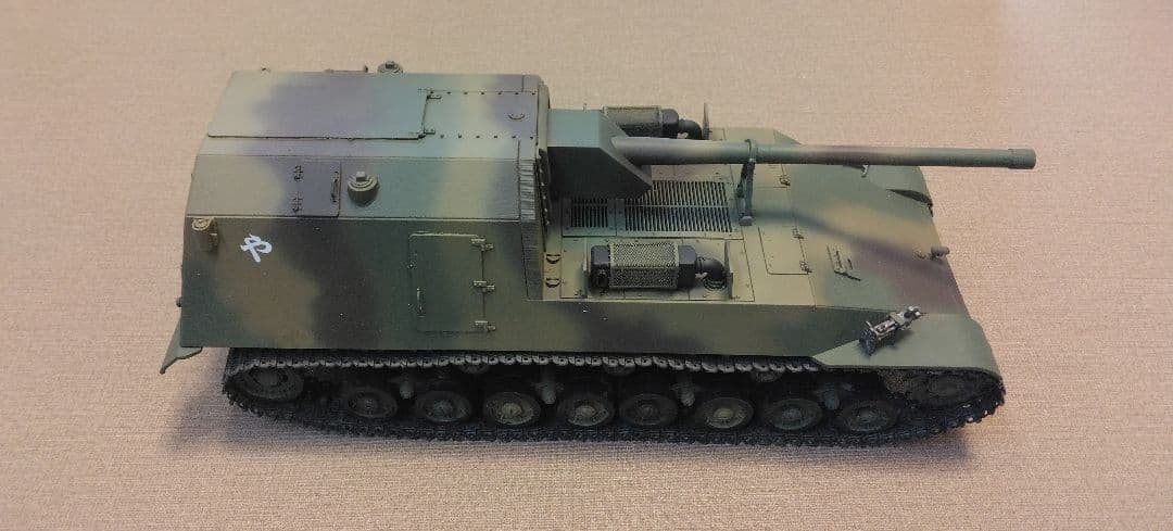 1/35完成品 旧日本軍日本陸軍 試製五式砲戦車ホリⅠ機甲駆逐戦車模型プラモデル