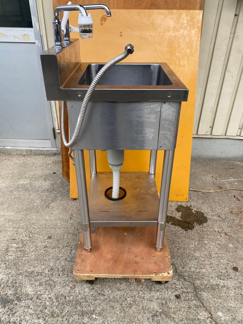 業務用 1槽シンク 流し台 450×450×900 厨房機器