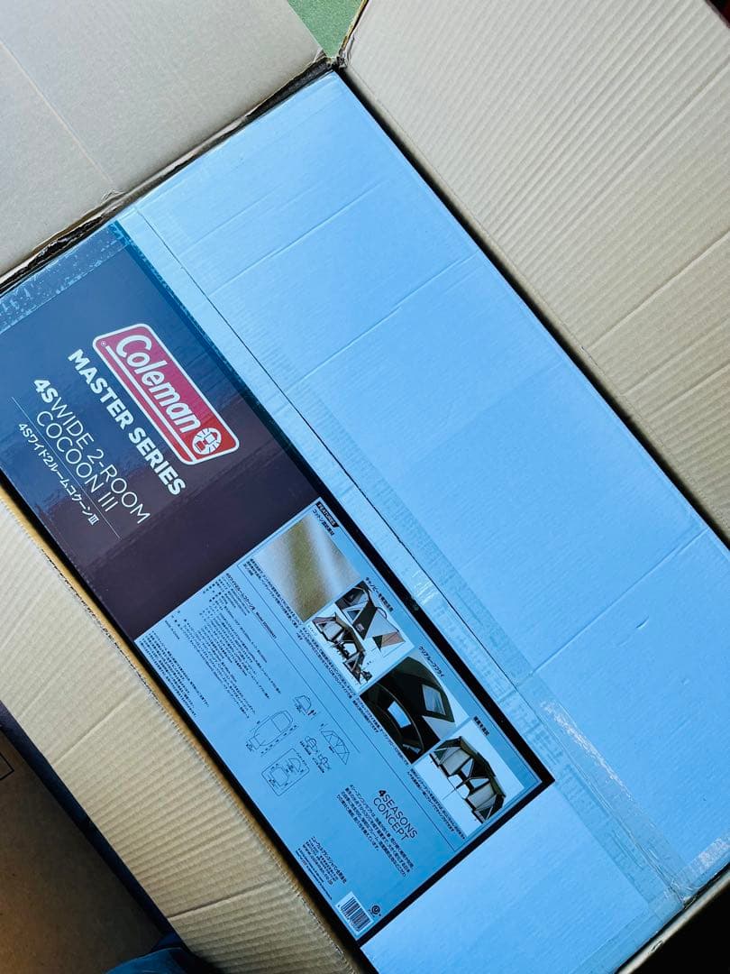 新品未使用　コールマン　4Sワイド2ルームコクーンIII マスターシリーズ