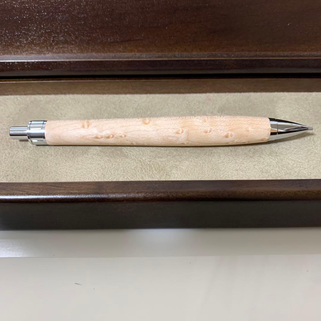 【新品未使用】バーズアイメイプル シャーペン