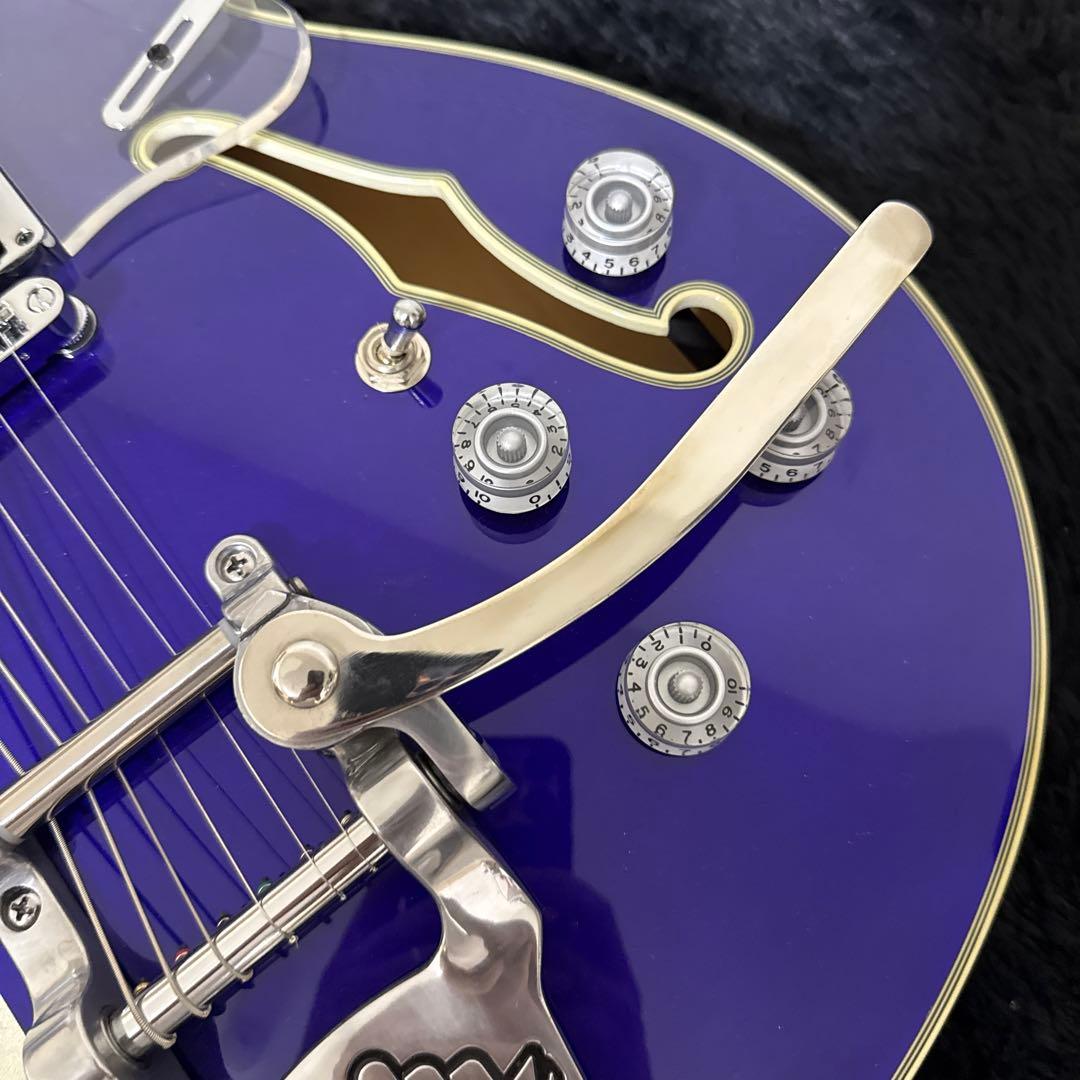 激レア banez ASR76T-PURPLE-12 セミアコ エレキギター