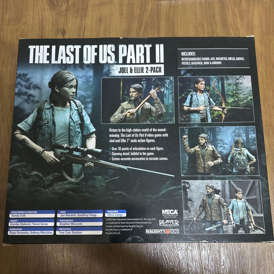 NECA ラスト・オブ・アス2 ジョエル エリー フィギュア ネカ