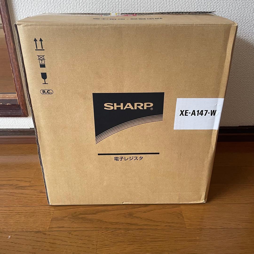 SHARP 電子レジスタ　XE-A147-W