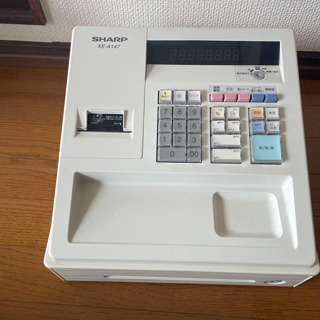 SHARP 電子レジスタ　XE-A147-W