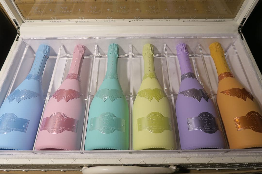 エンジェル パステルレヴリ アタッシュケース 6本セット シャンパン