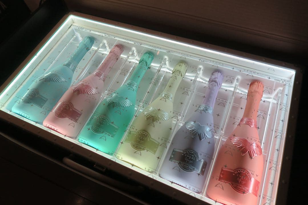 エンジェル パステルレヴリ アタッシュケース 6本セット シャンパン