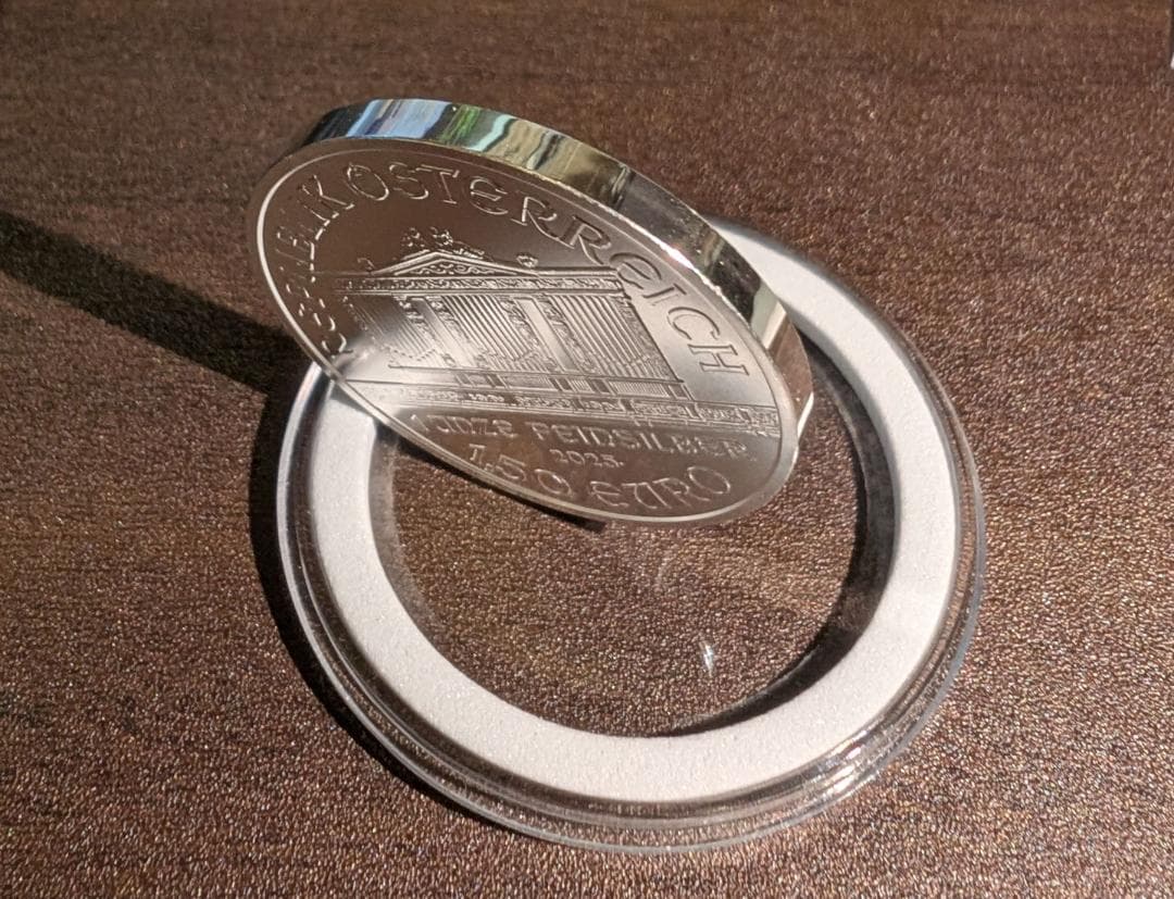 オーストリア 2025 ウィーンフィル 1.5ユーロ 1オンス 銀貨