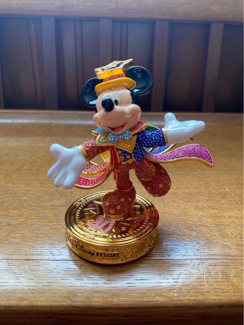 東京ディズニーランド 40周年記念 ミッキー　スワロフスキー