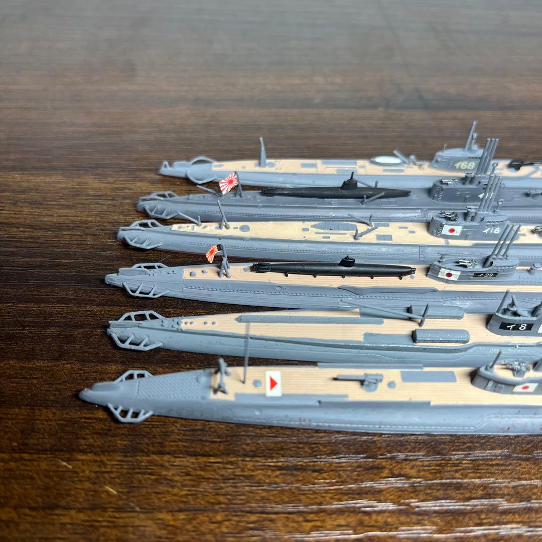 1/700 日本海軍　潜水母艦　大鯨　潜水艦　伊8・9・16・18・28・68