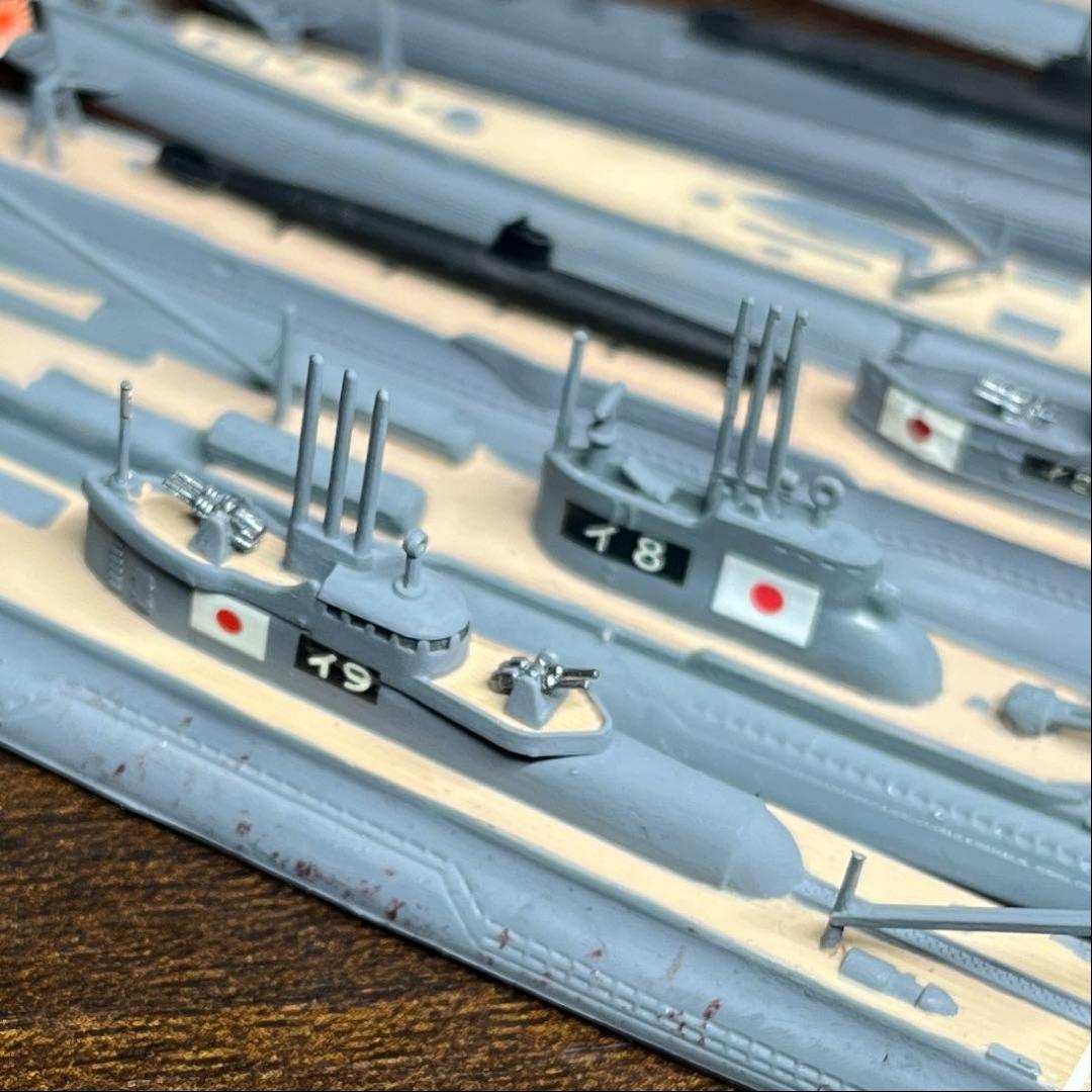 1/700 日本海軍　潜水母艦　大鯨　潜水艦　伊8・9・16・18・28・68