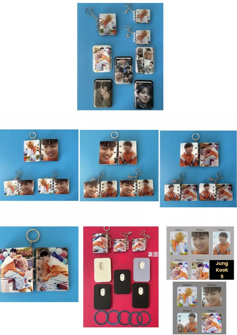 BTS Jungkook マグネットカードケース