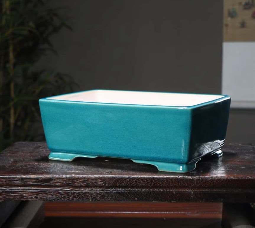 長方形水槽 多肉植物鉢 紫砂鉢 盆栽鉢 植木鉢 小品盆栽鉢 大品盆栽鉢