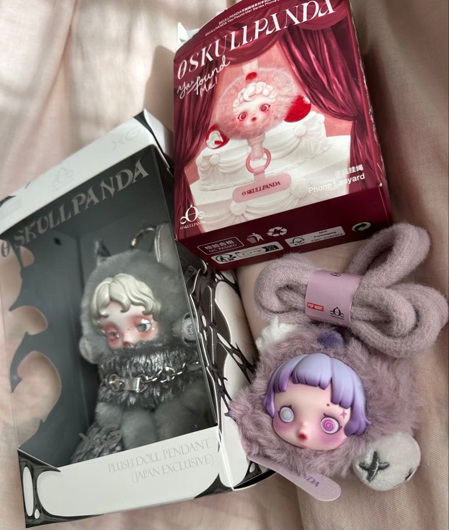 スカルパンダXG You Found Me Phone Bear スマホショルダ