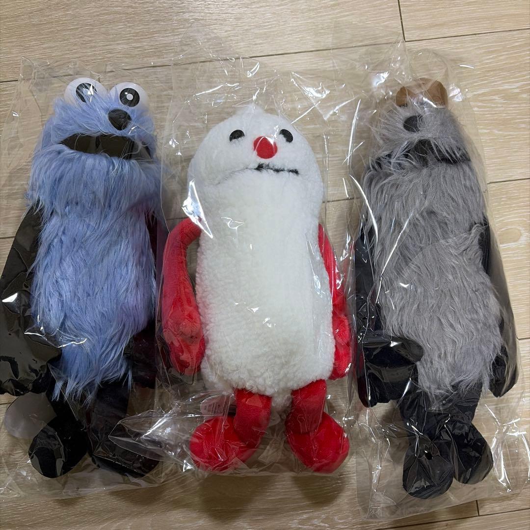 パペットスンスン ポップアップ ぬいぐるみ スンスン ノンノン ゾンゾン セット
