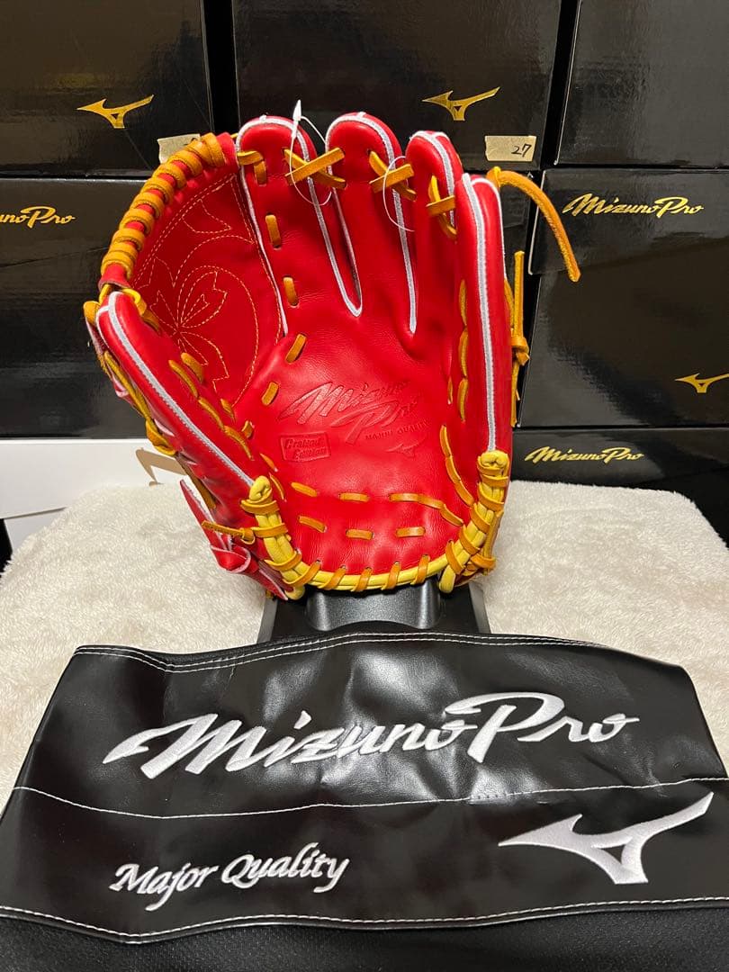 ミズノプロ　軟式野球用　投手用　グラブ　中日・高橋宏斗モデル