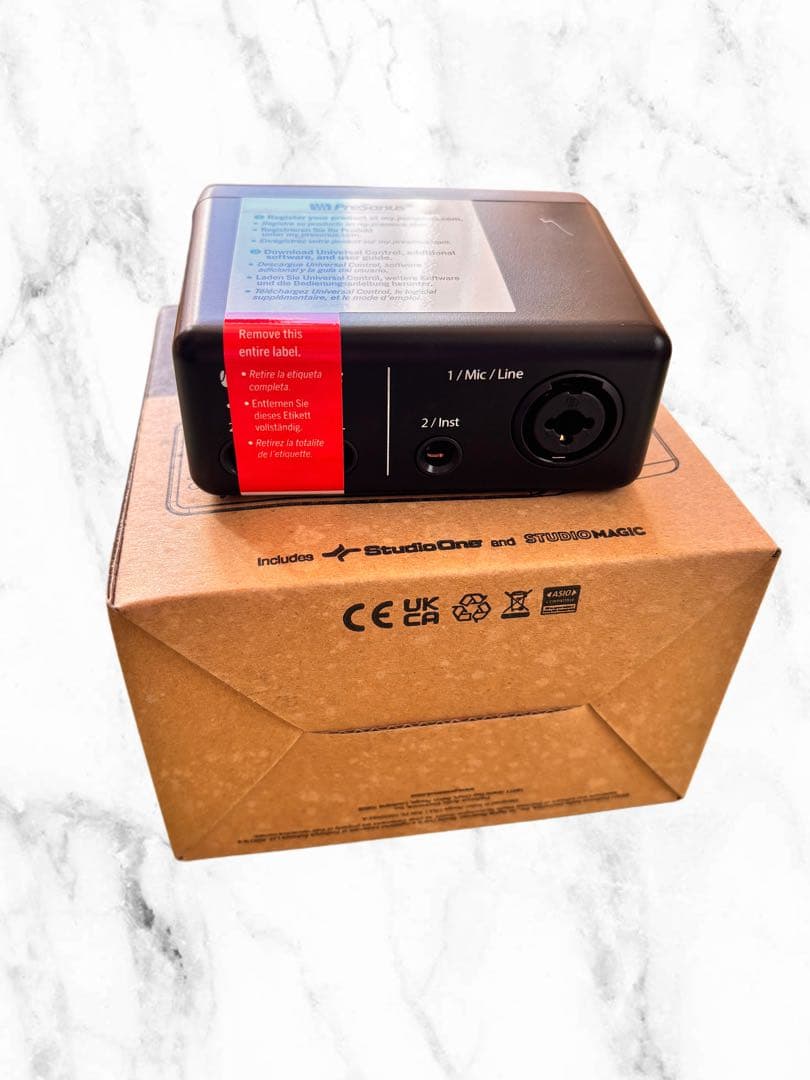 【新品未使用】AudioBox GO USBオーディオインターフェイス