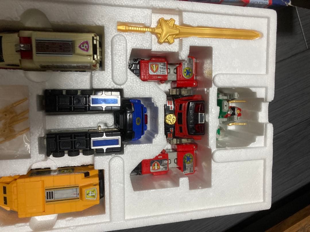 救急戦隊ゴーゴーファイブ DX超合金 緊急合体ビクトリーロボ