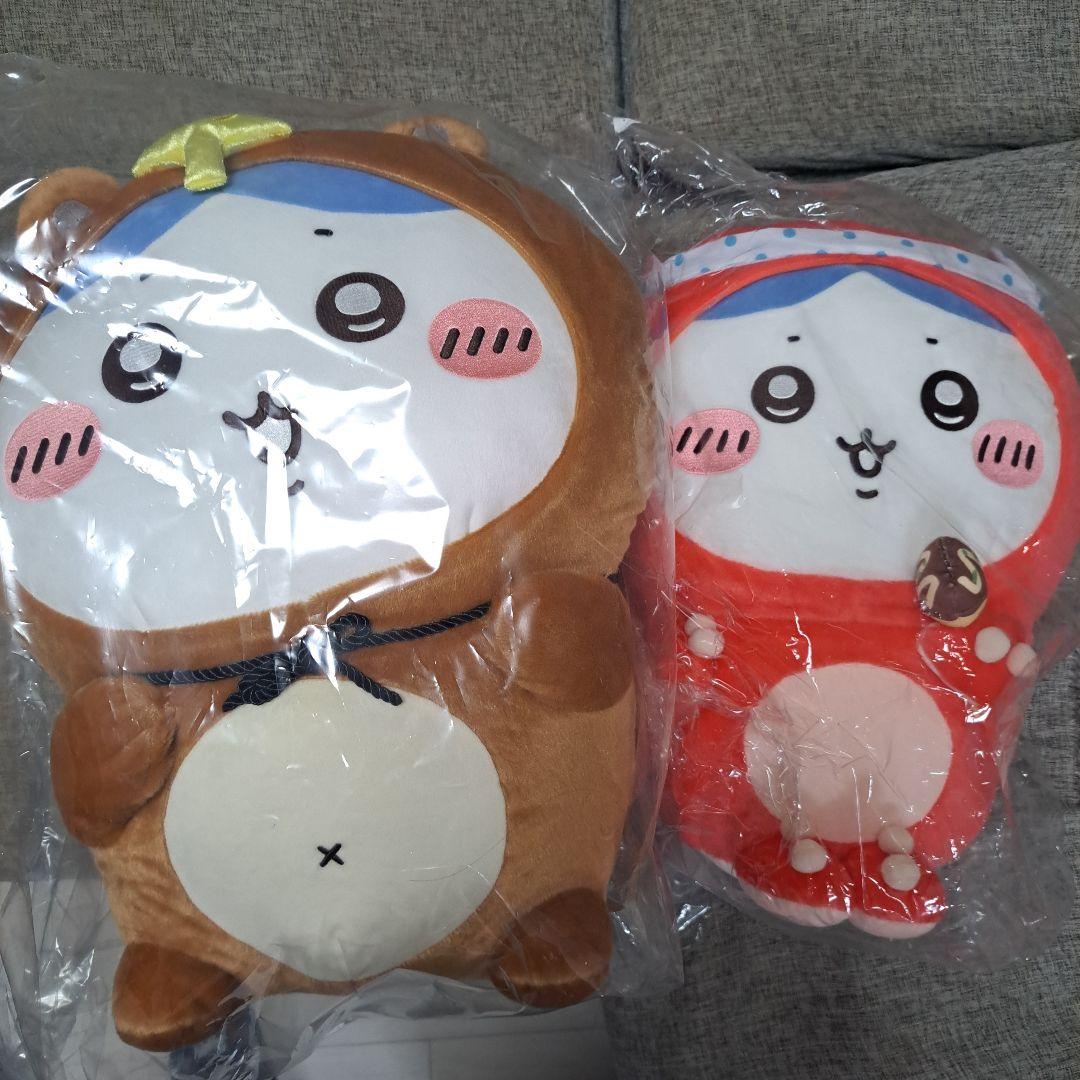 ちいかわ　たぬきだもんくじ　イカたこくじ　A賞　ハチワレセット