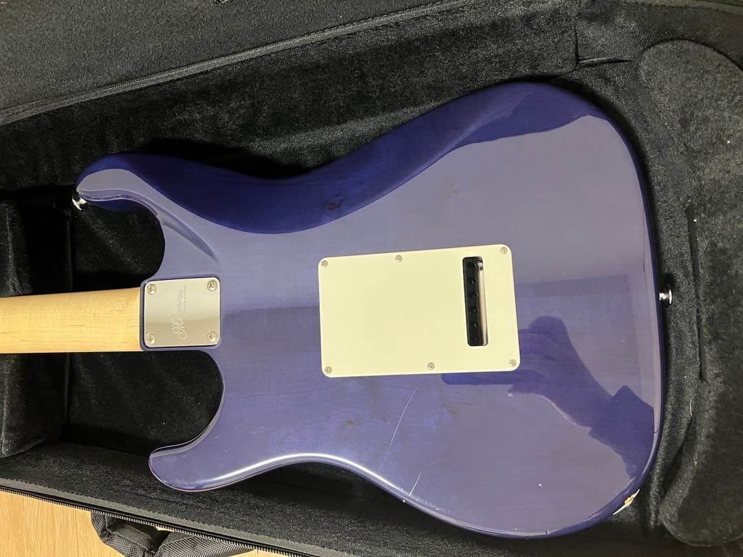 Momose MC24 フレイム栃 ストラト 24フレット