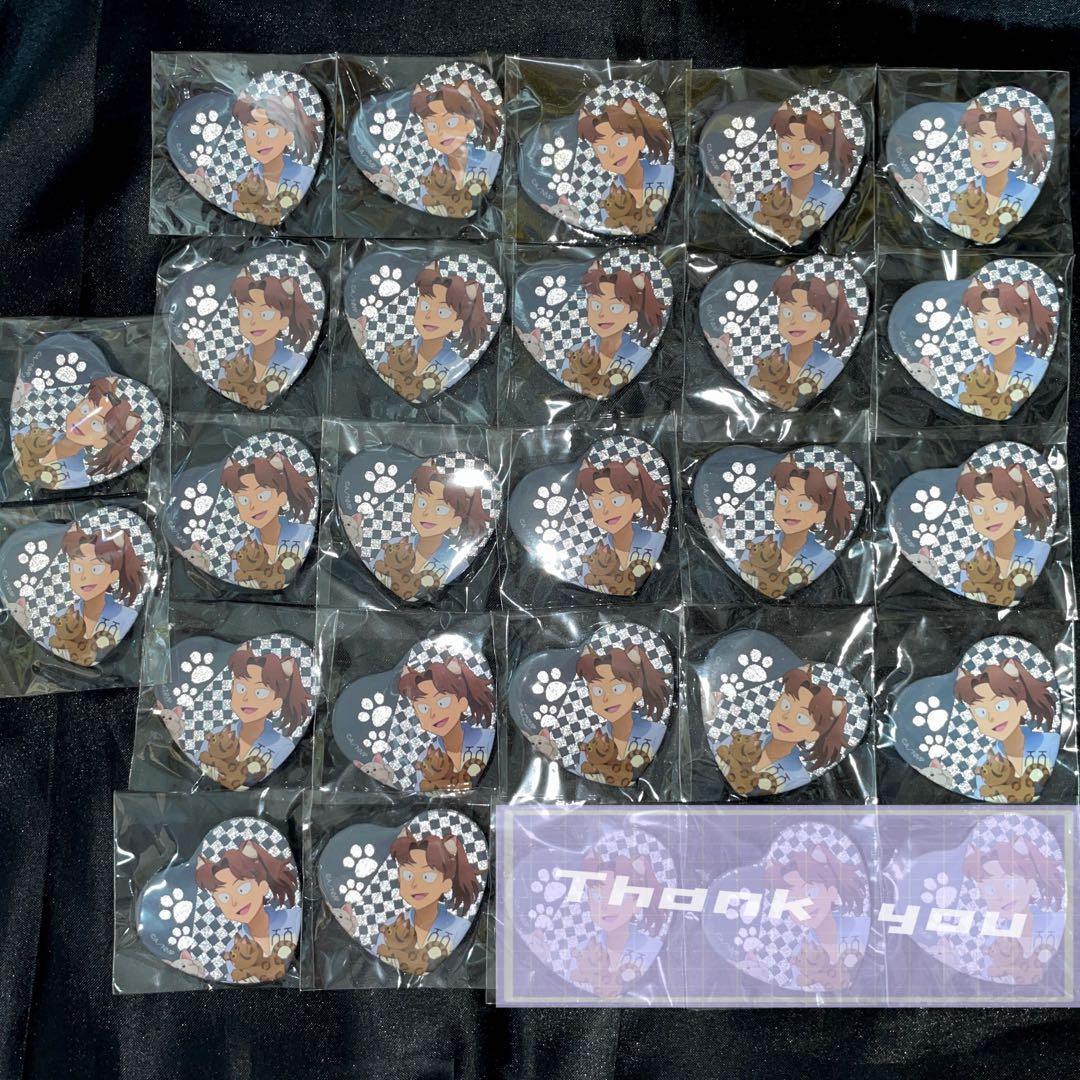 忍たま 忍たま乱太郎 ナンジャタウン ナンジャ ハート缶バッジ 利吉24点