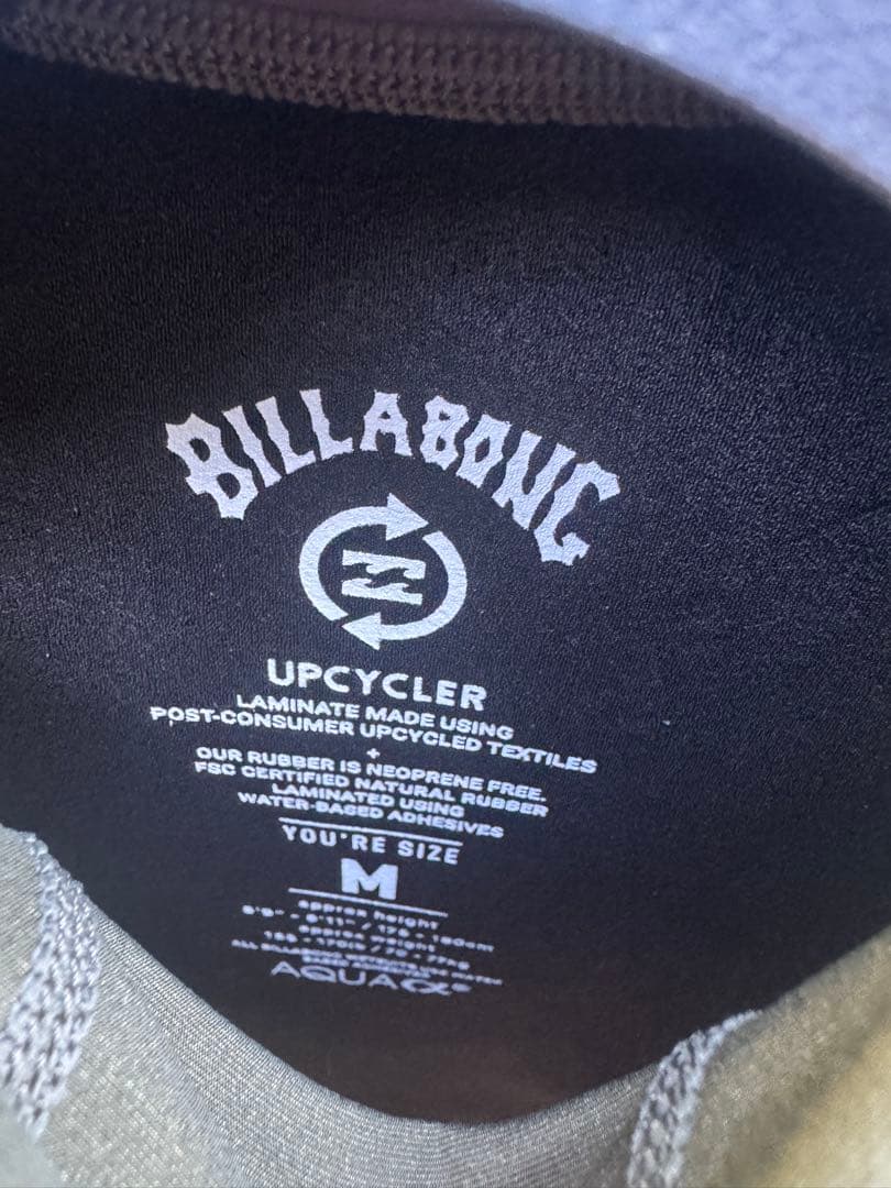 ビラボン　ABSOLUTE JACKET HOODIE 1x0.5mm