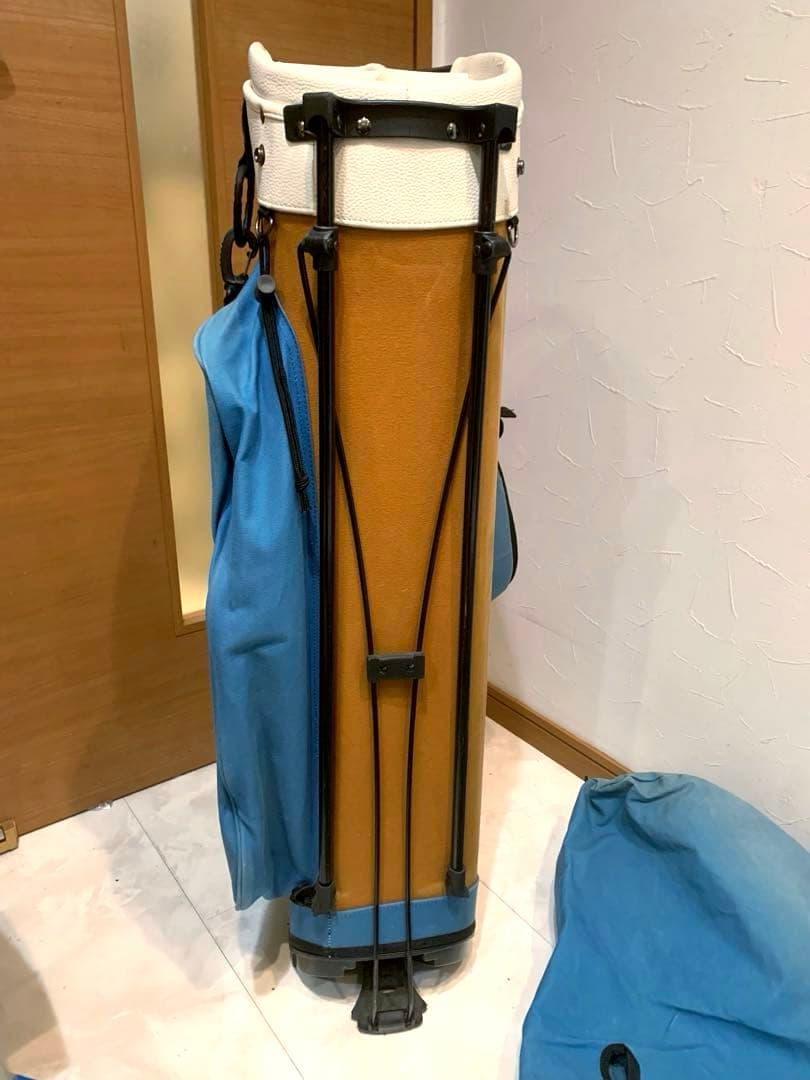 専用　希少　完売　木の庄帆布　スタンド　キャディバッグ