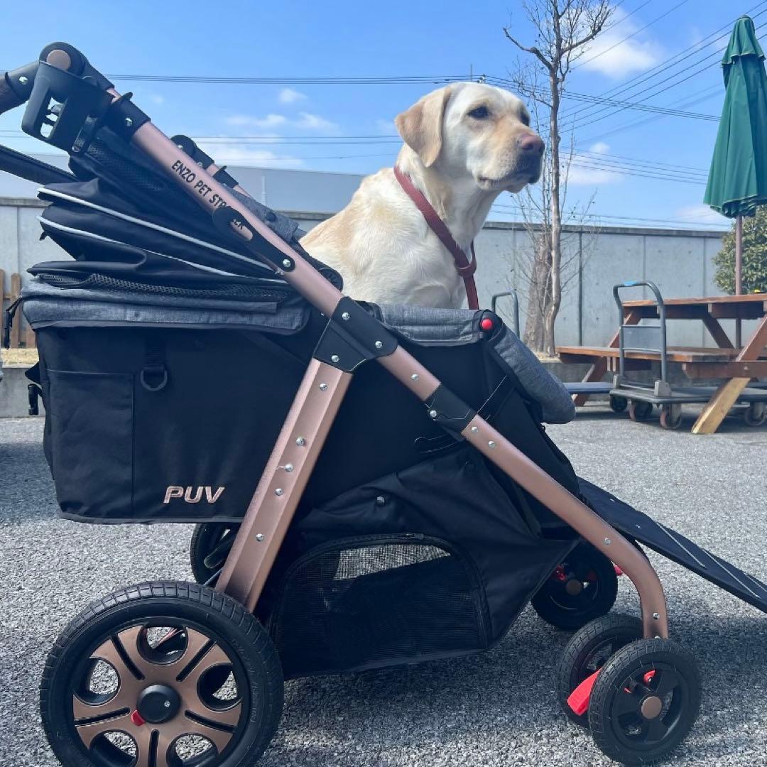 か*ん様 犬用ペットカート 折りたたみ式 ブラック