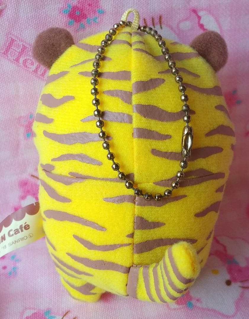 ポムポムプリン　虎　着ぐるみ　ぬいぐるみ　マスコット　トラ