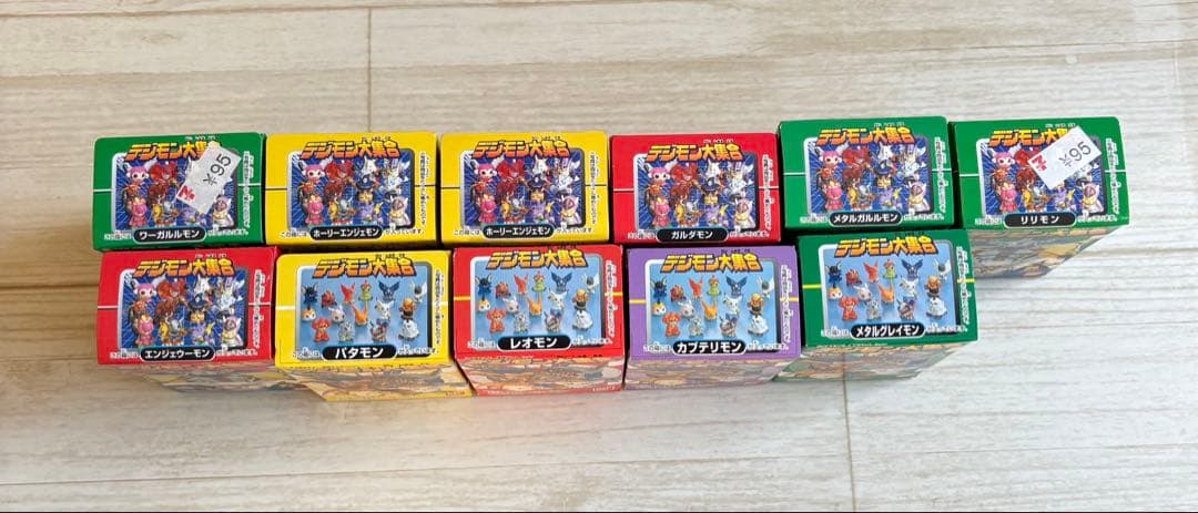 デジモン大集合　ソフビ　フィギュア　セット　未開封