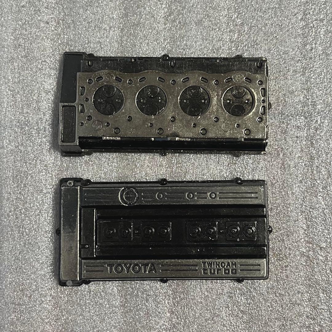 トヨタ純正 3T-GTEU ツインカムターボ エンジン分解模型 ノベルティ 昭和