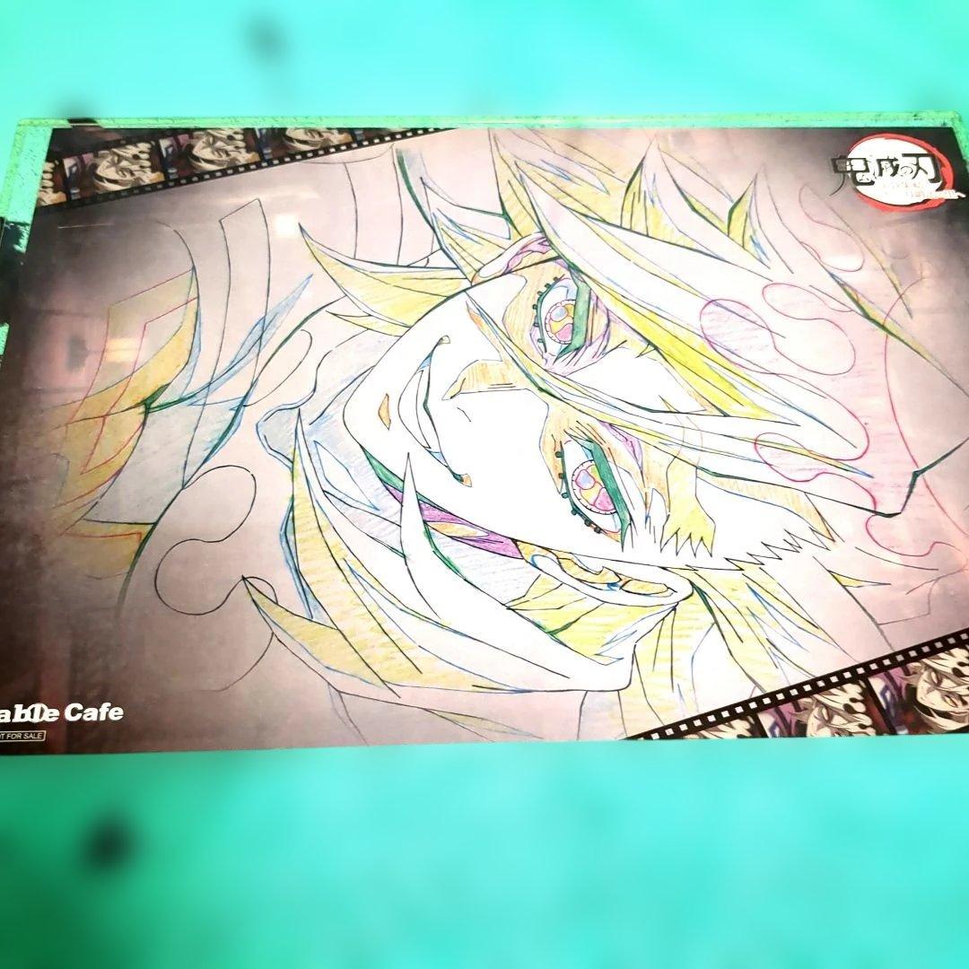 【匿名配送】鬼滅の刃　童磨　ダイニング　ランチョンマット