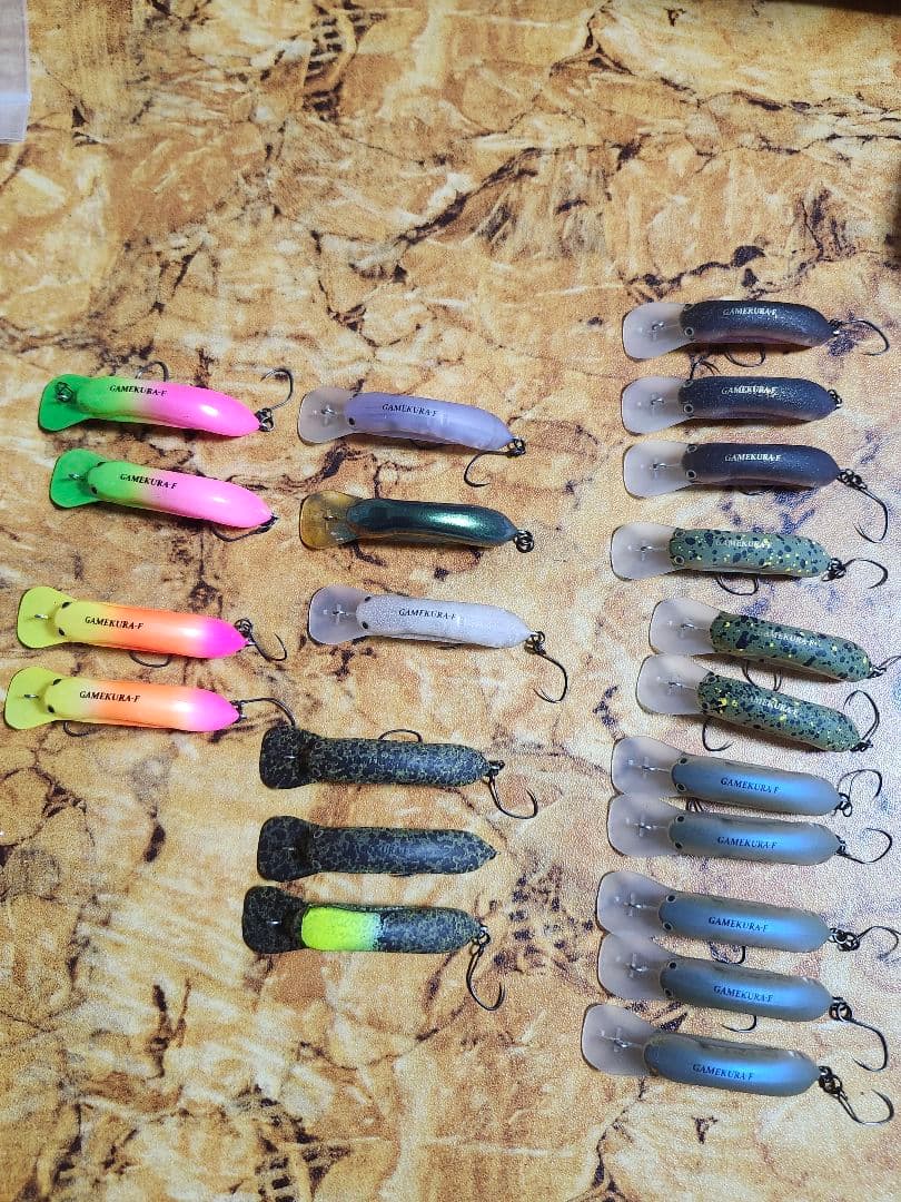 ディスプラウト　ガメクラF　自塗り　オリカラセット　フローティング