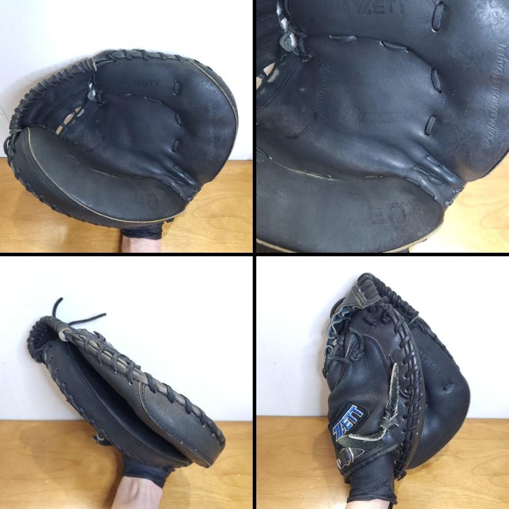 ZETT ゼット 古田モデル ヤクルト旧ラベル キャッチャーミット 軟式グローブ