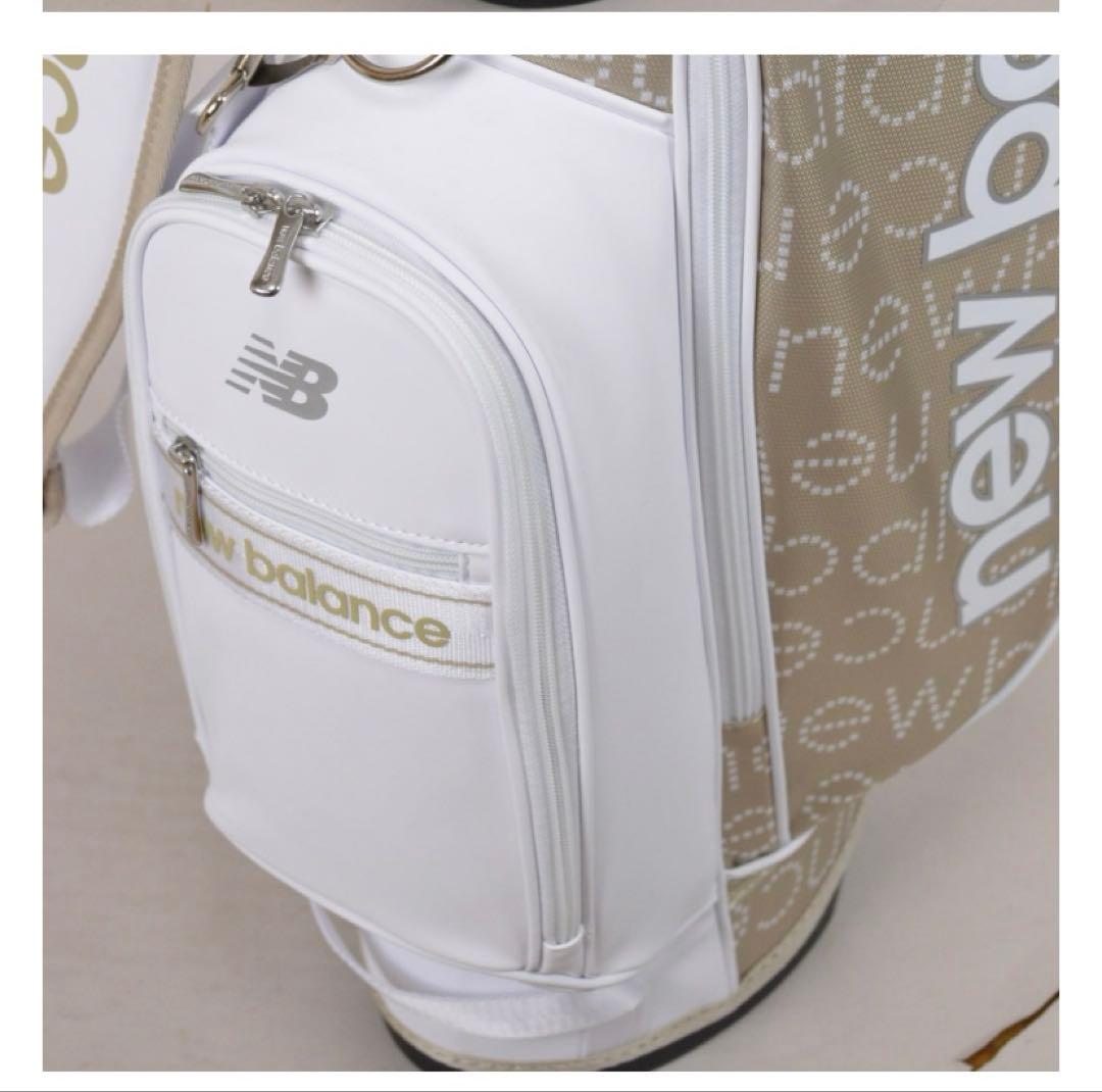 new balance ベージュゴルフバッグ・キャディバッグ