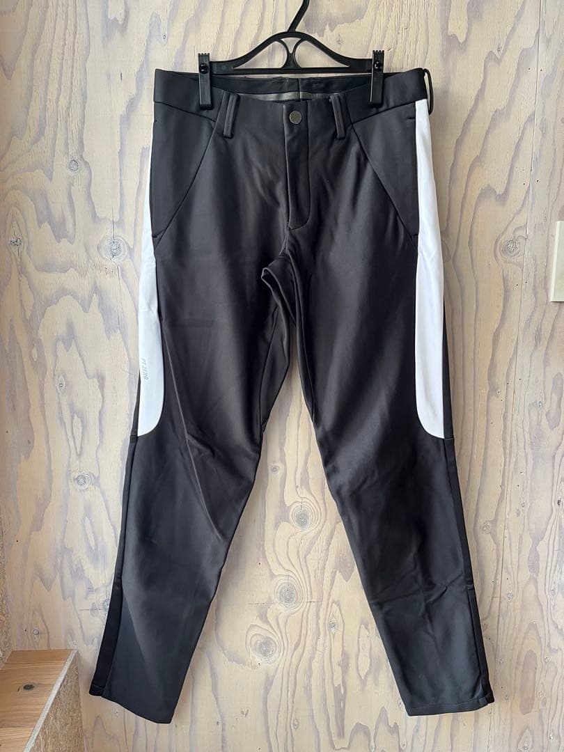 DESCENTE GOLF デサントゴルフ パンツ ブラック/ホワイト 秋冬