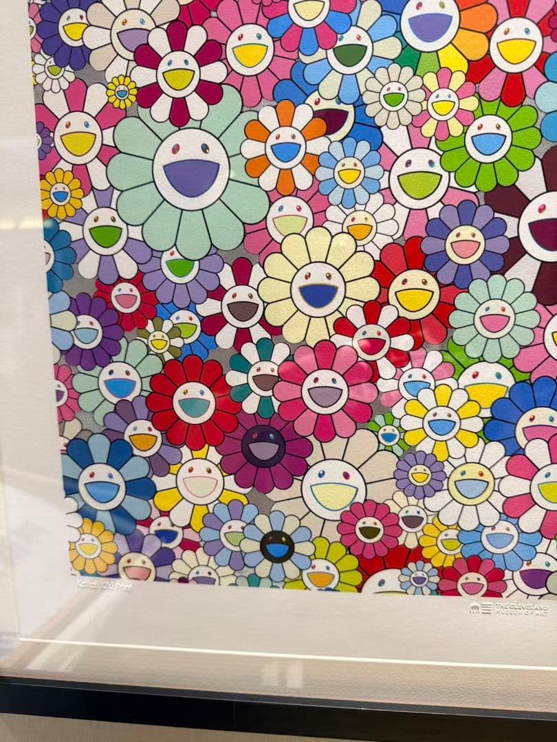 村上隆 2025年 版画 Flowers large 300限定