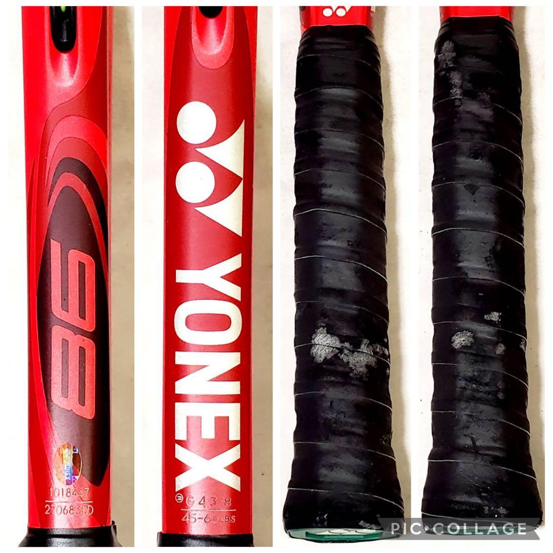 良品 YONEX VCORE 98 2018 G4 レッド 硬式テニスラケット