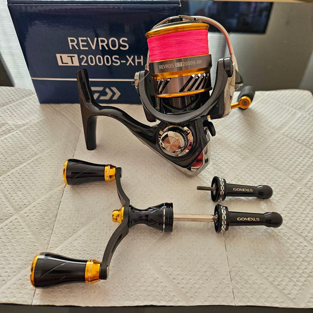 ヒ*デ様 「美品」REVROS LT 2000S-XH ダブルハンドル、スタンド