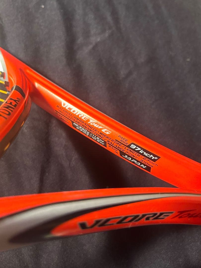 YONEX VCORE TOUR G ヨネックス Vコア ツアーG G2ケース付
