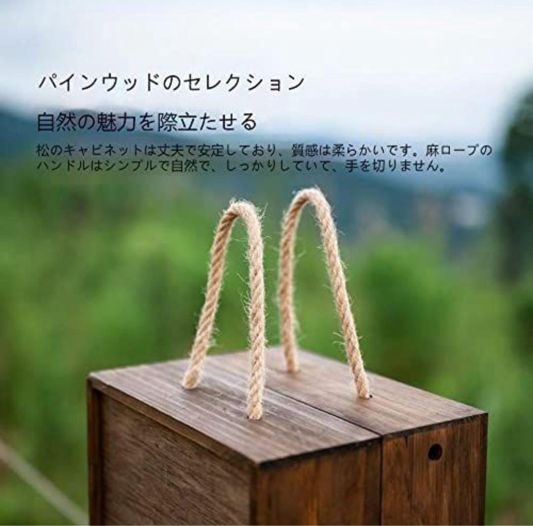 Naturehike 木製 多層収納 スパイスキャビネット BBQ 調味料ラック