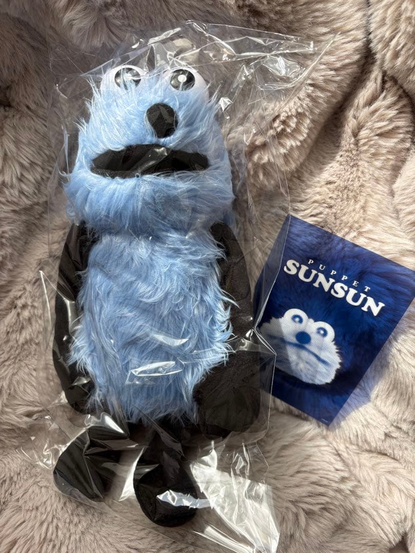 未開封　パペットスンスン ぬいぐるみ　伊勢丹限定　クリアカード ハガキサイズ